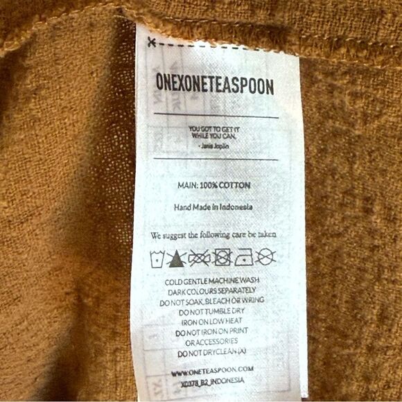 One Teaspoon Cotton Gauze Top XS - Picture 8 of 8